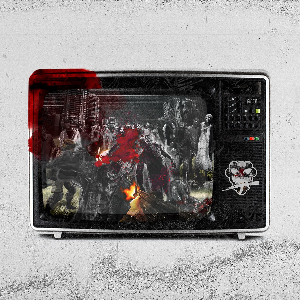 “Game Ova” Grapo Purge Flare Sweatpants