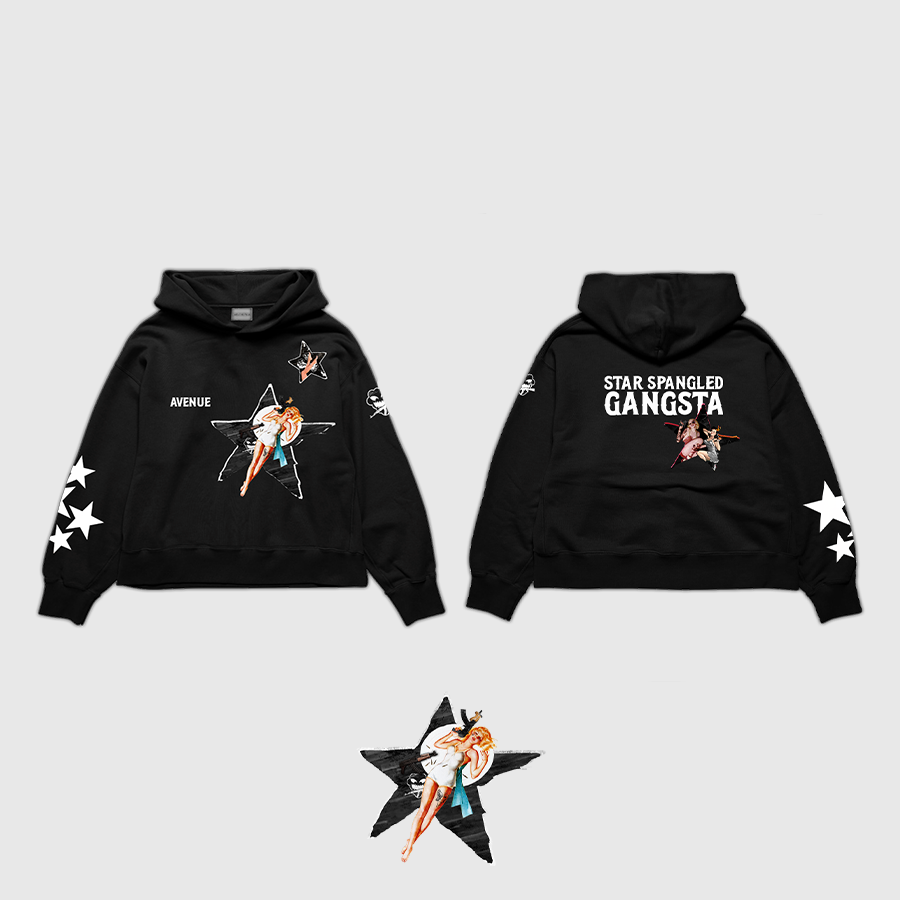 "Star Spangled Gangsta" Avenue Hoodie