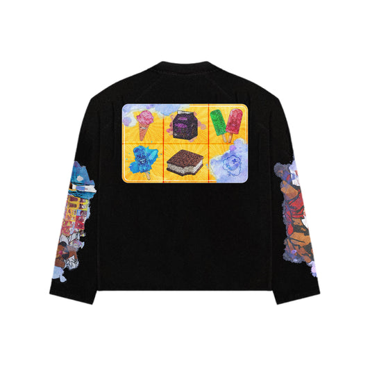 “Bust Down Da Trap” Grapo IceCream Truck Longsleeve