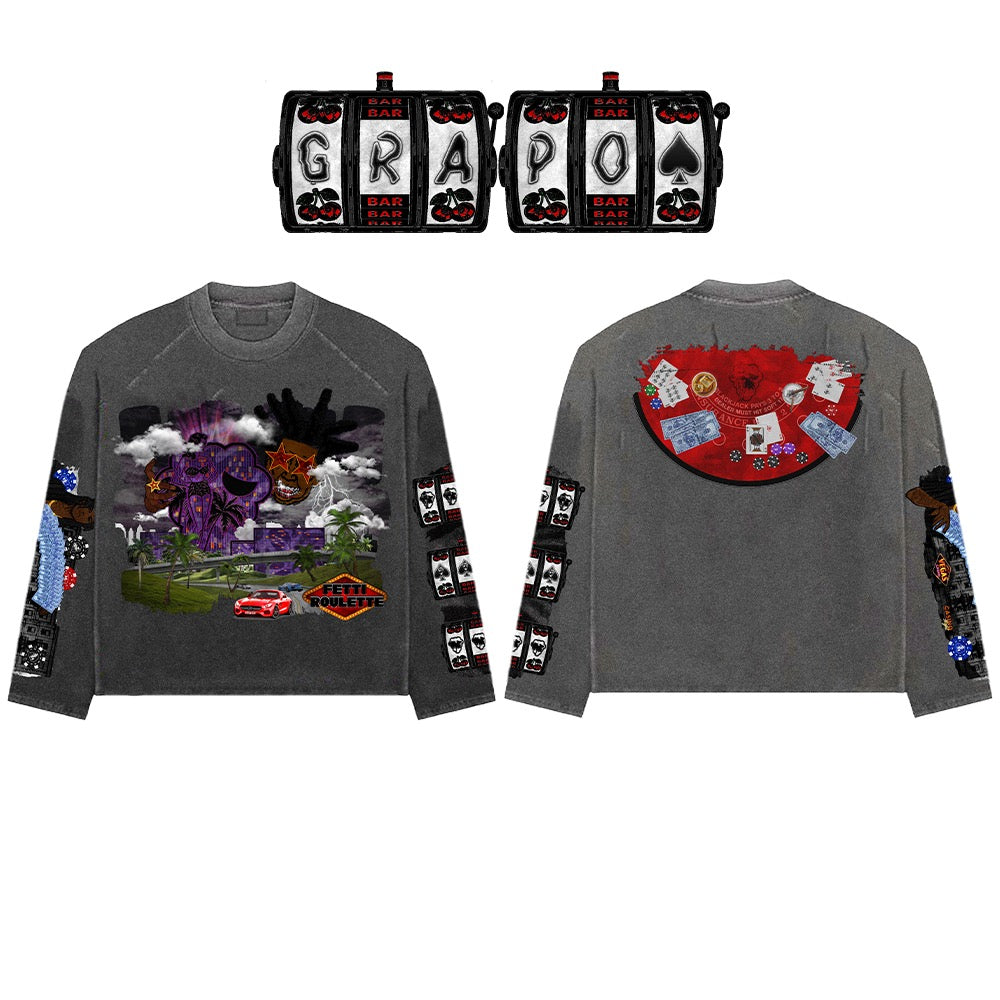 “Fetti Roulette” Krazy Gamble Longsleeve