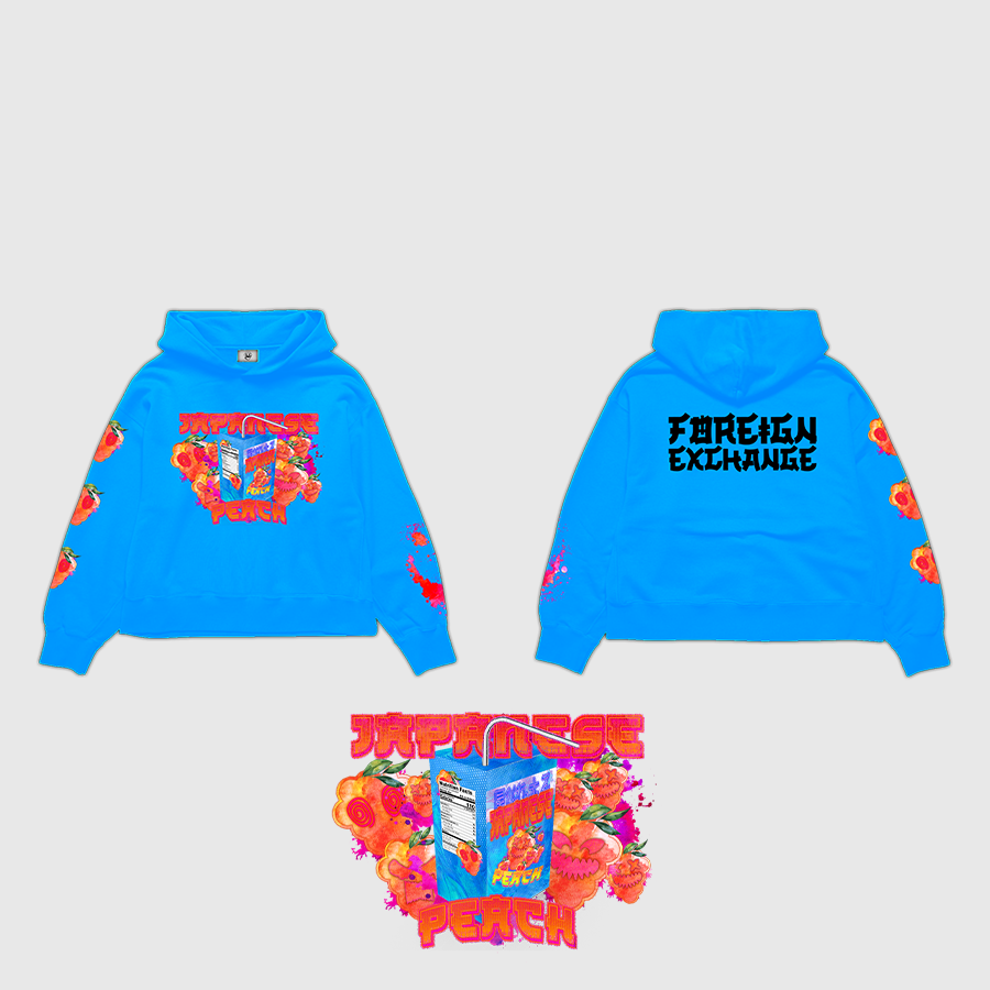 "Japanese Peach" Foreign Grapo Hoodie