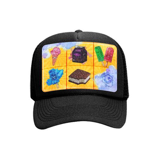 “Bust Down Da Trap” Favorite Flavor ? Grapo Mesh Hat