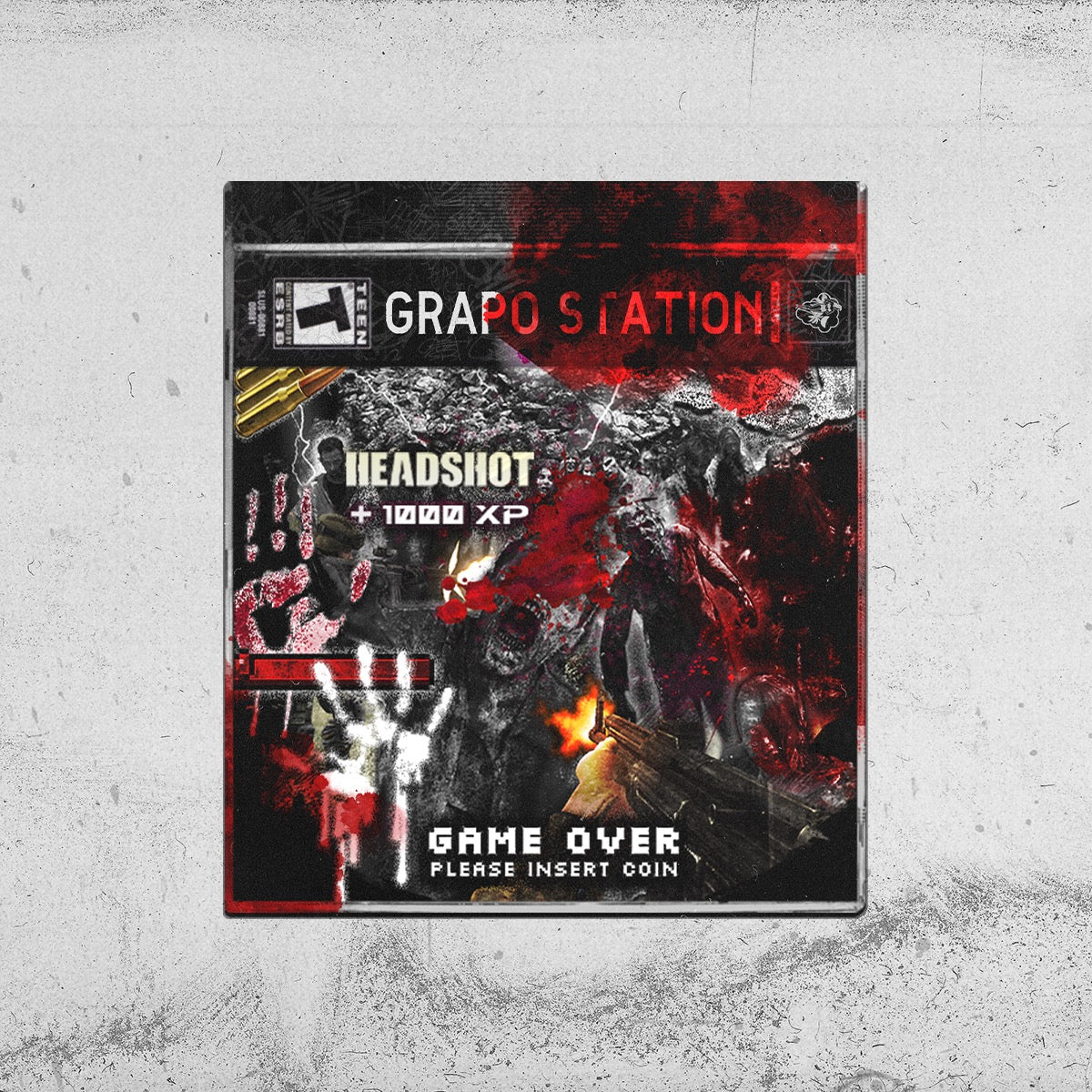 “Game Ova” Grapo Purge Pullover Hoodie