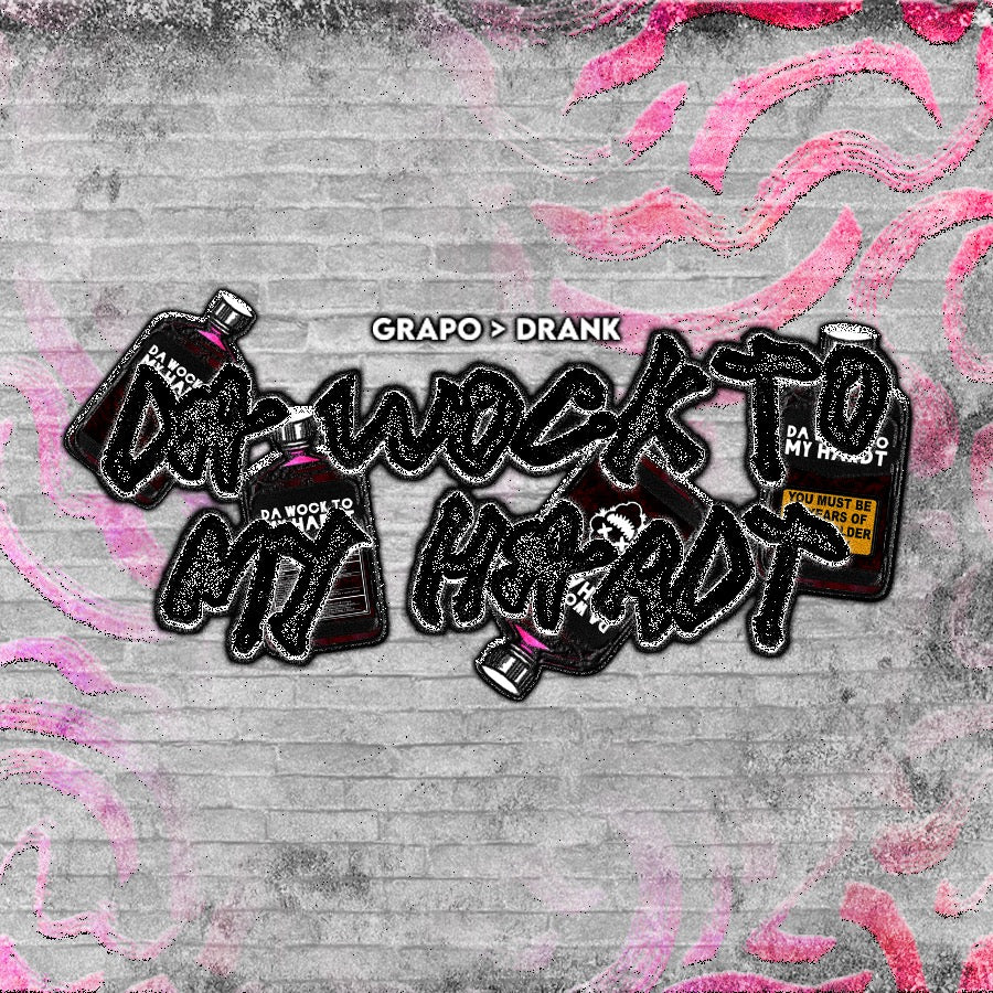 "Da Wock To My Hardt" GRAPO > DRANK Box Tee [Exclusive]