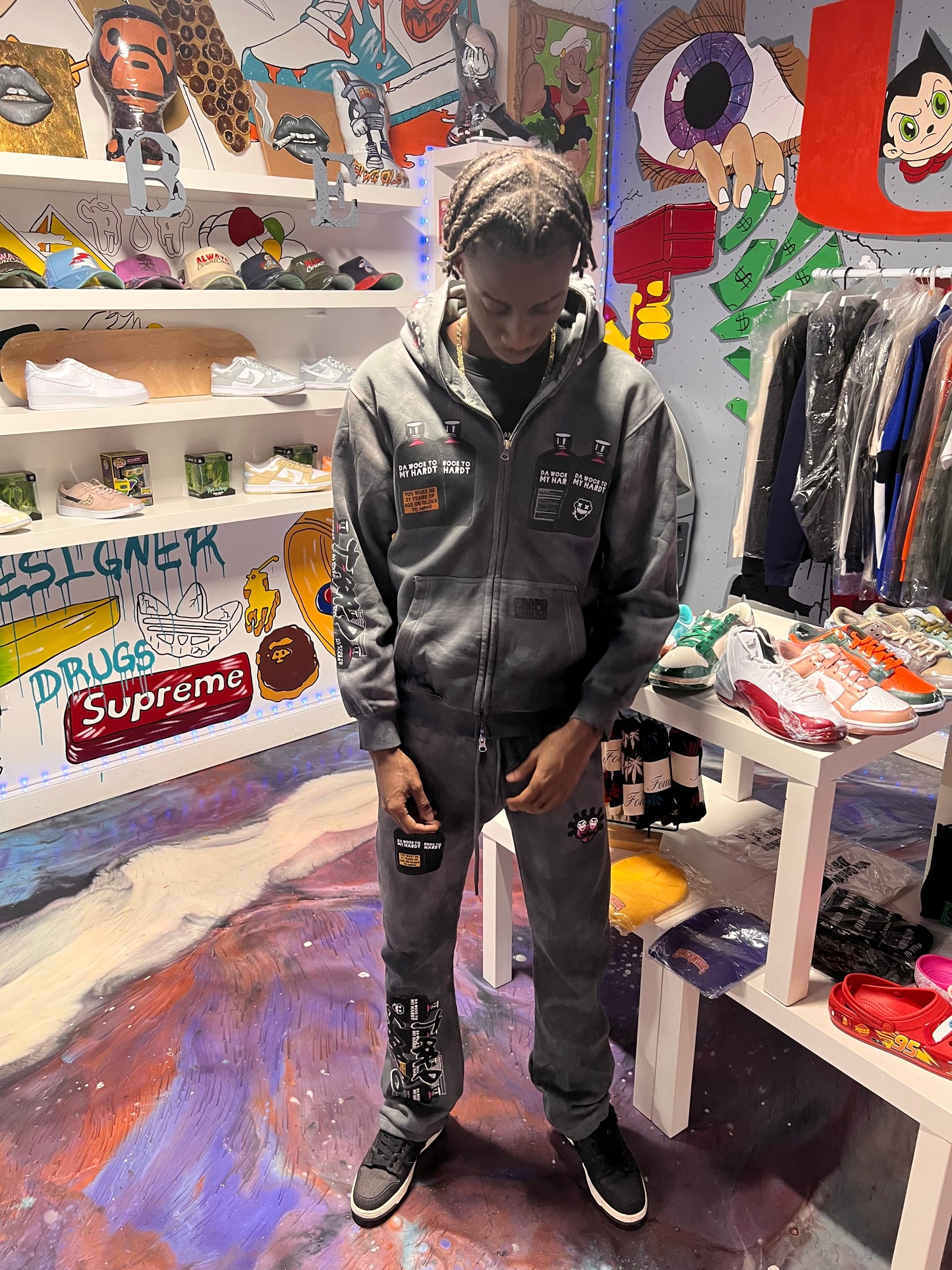 "Da Wock To My Hardt" GRAPO > DRANK Full Zip [Exclusive]