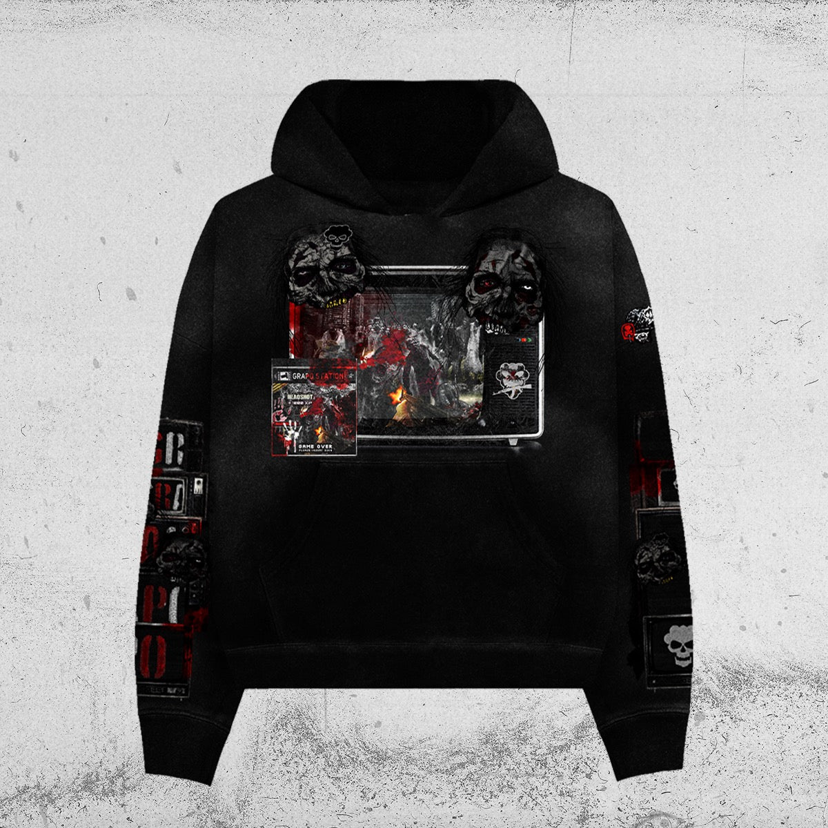 “Game Ova” Grapo Purge Pullover Hoodie