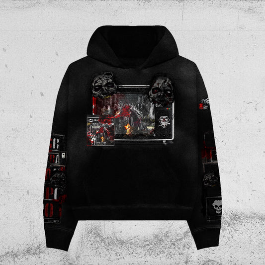 “Game Ova” Grapo Purge Pullover Hoodie