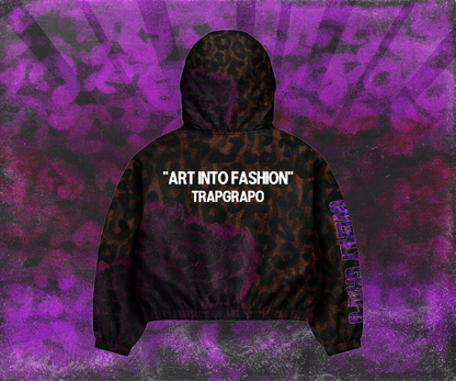 “Sippin Triss” Grapo Gone Hollywood Windblazer Zipper Hoodie