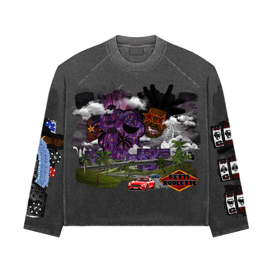 “Fetti Roulette” Krazy Gamble Longsleeve