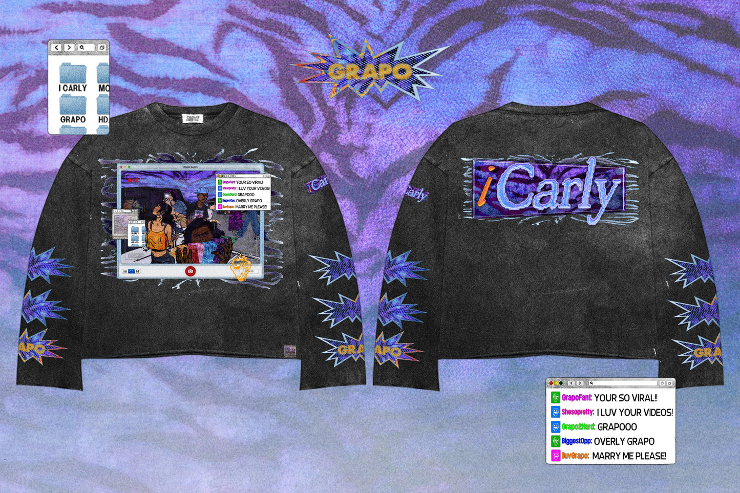 “ICarly” Grapo Gone Viral Longsleeve