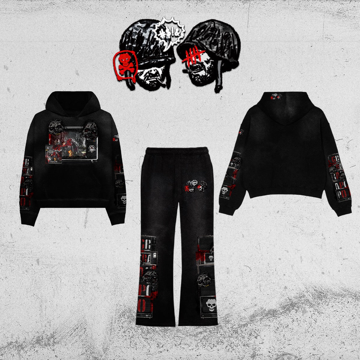 “Game Ova” Grapo Purge Pullover Hoodie