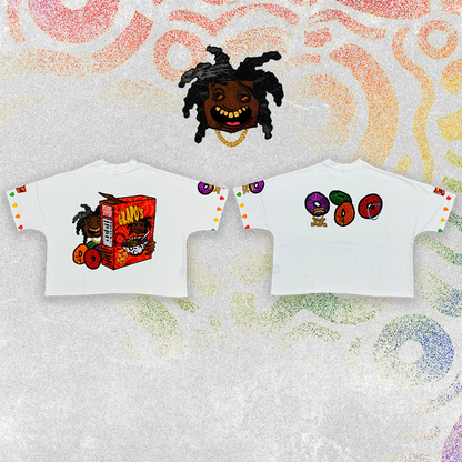 "GRAPO's Cereal" Higher Than Grapo
Oversized Tee [Exclusive]