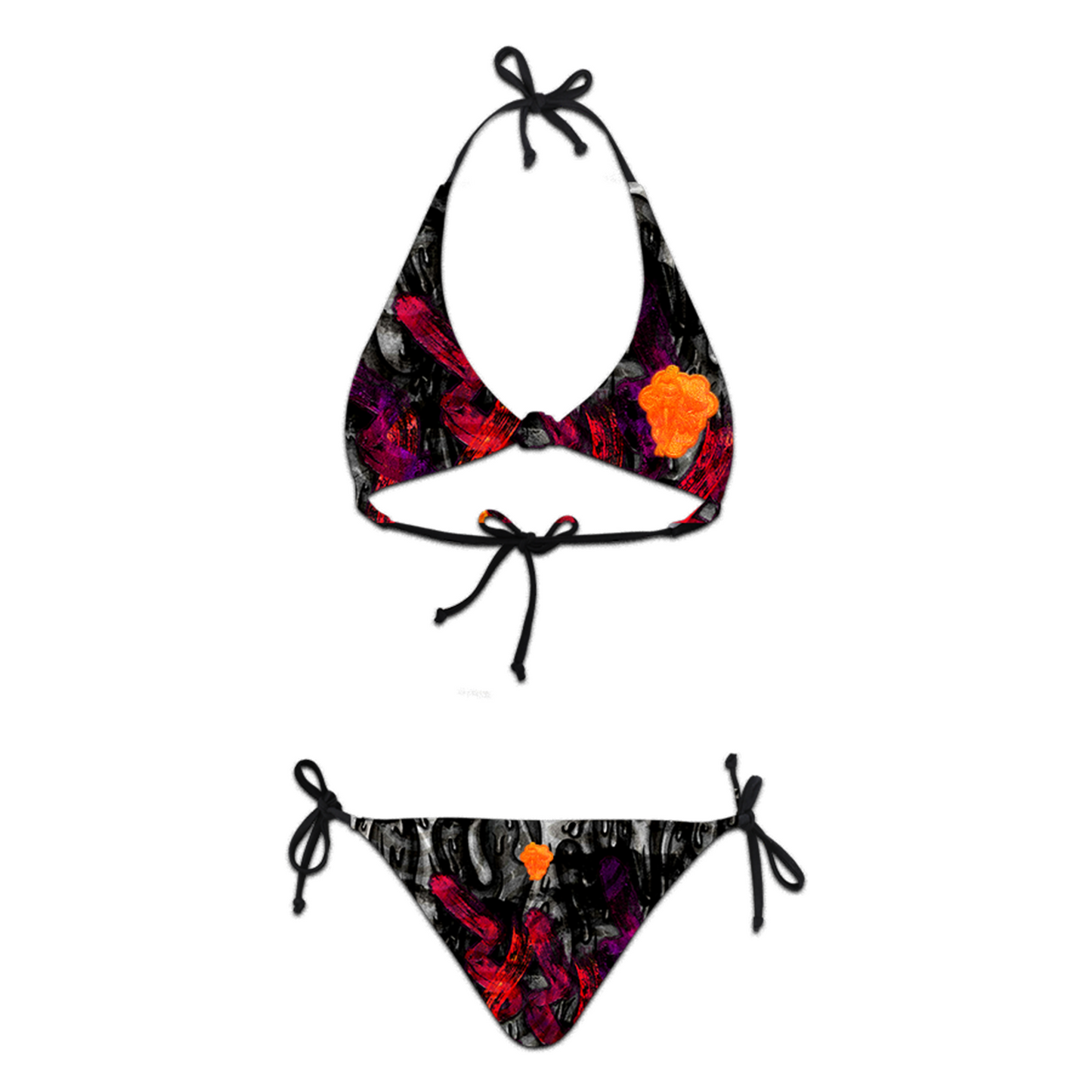 “Sunset Syrup” Bikini 2-Piece Top